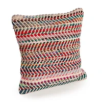 LR Home Elie Geometric Square Throw Pillow