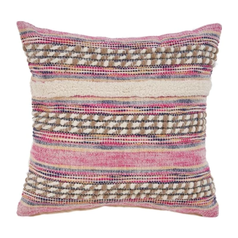 Lr Home Elle Stripe Square Throw Pillow
