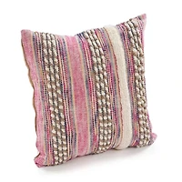 LR Home Elle Stripe Square Throw Pillow