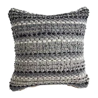 LR Home Flona Stripe Square Throw Pillow