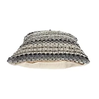 LR Home Flona Stripe Square Throw Pillow