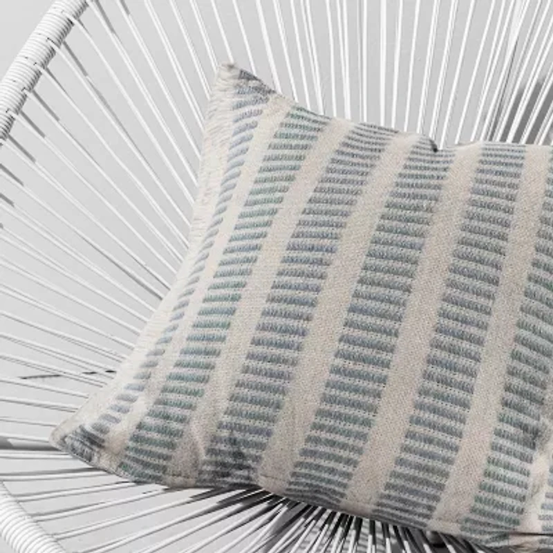 LR Home Frany Stripe Set Of 2 Square Throw Pillow