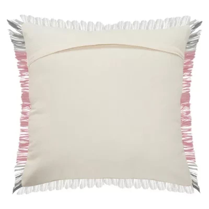 LR Home Jan Aby Stripe Square Throw Pillow