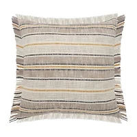 LR Home Jan Dia Stripe Square Throw Pillow