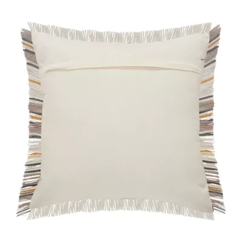 Lr Home Jan Dia Stripe Square Throw Pillow