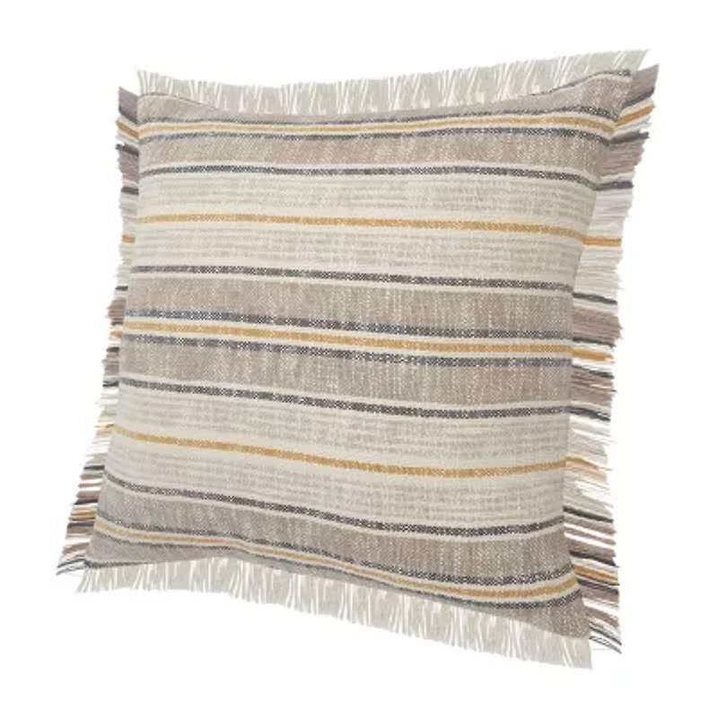 Lr Home Jan Dia Stripe Square Throw Pillow