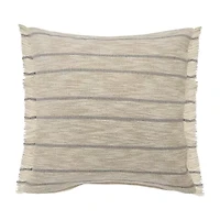 LR Home Jason Stripe Square Throw Pillow