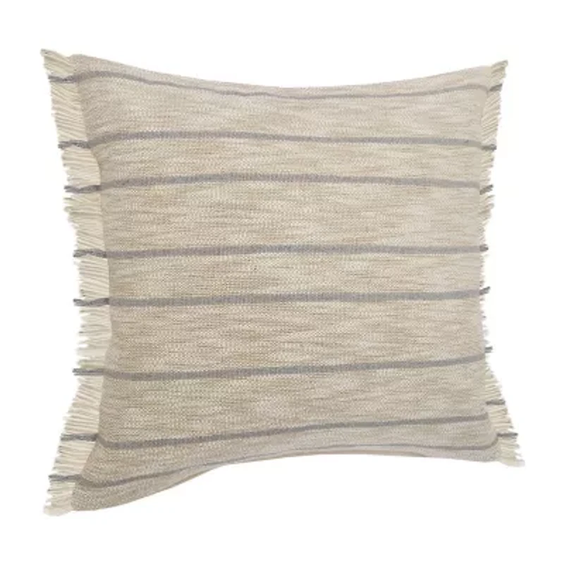 Lr Home Jason Stripe Square Throw Pillow