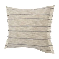 LR Home Jason Stripe Square Throw Pillow