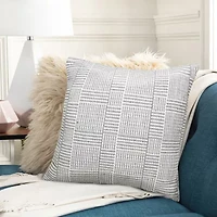 LR Home Rom Geometric Square Throw Pillow