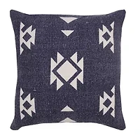 LR Home Ram Geometric Square Throw Pillow