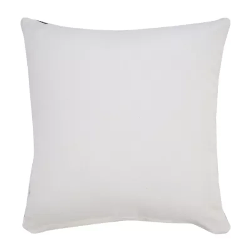 LR Home Ram Geometric Square Throw Pillow