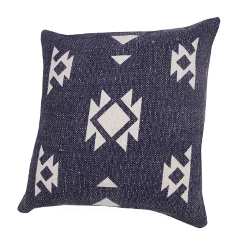 Lr Home Ram Geometric Square Throw Pillow