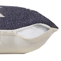 LR Home Ram Geometric Square Throw Pillow