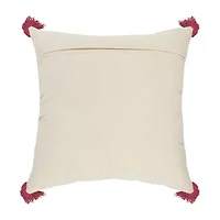 LR Home Lara Geometric Square Throw Pillow