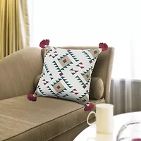 Lr Home Lara Geometric Square Throw Pillow
