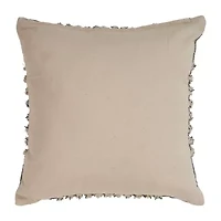 LR Home Marry Checked Square Throw Pillow