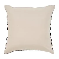 LR Home Maymis Chevron Square Throw Pillow