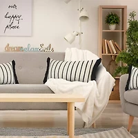 Lr Home Aden Stripe Rectangular Throw Pillow