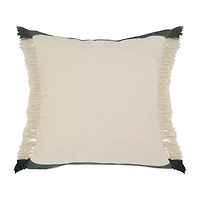 LR Home Mira Stripe Square Throw Pillow