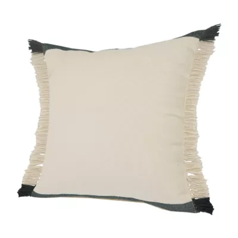 Lr Home Mira Stripe Square Throw Pillow