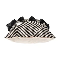 LR Home Misty Chevron Square Throw Pillow