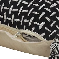 LR Home Mani Geometric Square Throw Pillow