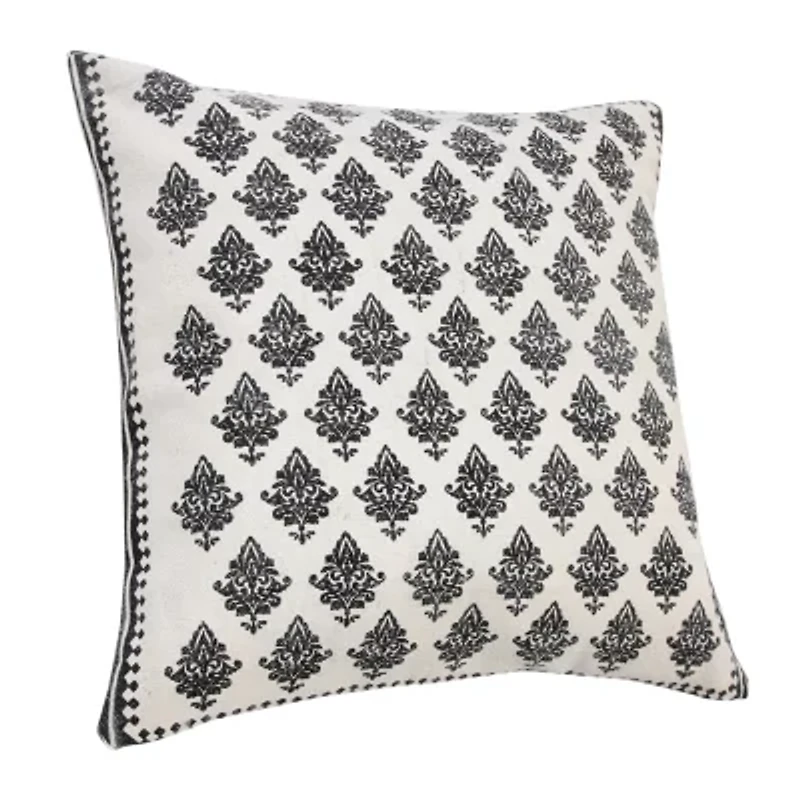LR Home Smit Geometric Square Throw Pillow