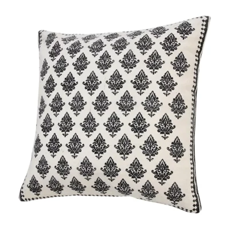 LR Home Smit Geometric Square Throw Pillow