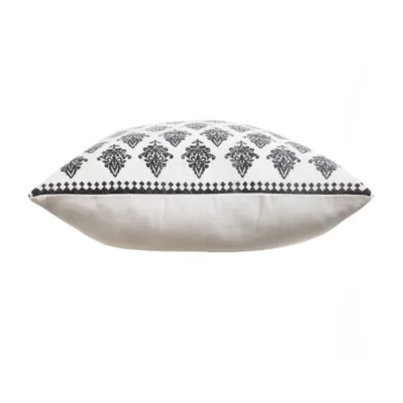 LR Home Smit Geometric Square Throw Pillow