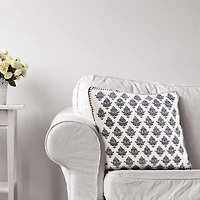 LR Home Smit Geometric Square Throw Pillow