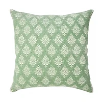 LR Home Ara Border Set Square Throw Pillow