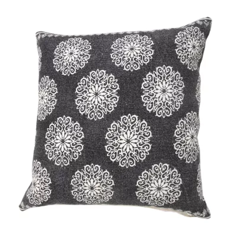 LR Home Sac Border Set Square Throw Pillow