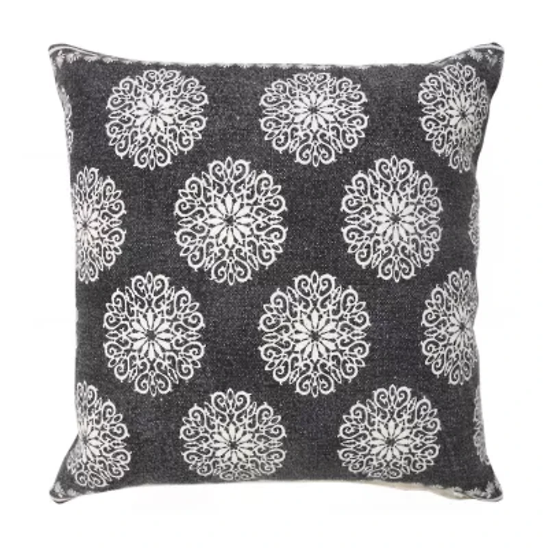 LR Home Sac Border Set Square Throw Pillow