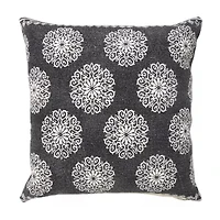 LR Home Sac Border Set Square Throw Pillow