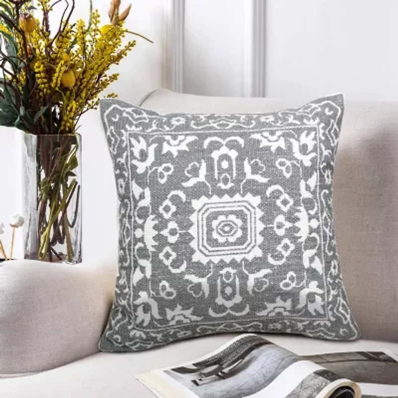 Lr Home Olli Geometric Square Throw Pillow