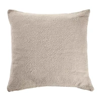 LR Home Trisha Solid Square Throw Pillow