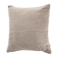 LR Home Trisha Solid Square Throw Pillow