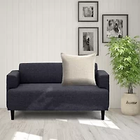 LR Home Trisha Solid Square Throw Pillow