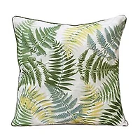 LR Home Ren Ros Floral Square Throw Pillow