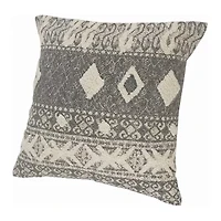 LR Home Sara Geometric Square Throw Pillow