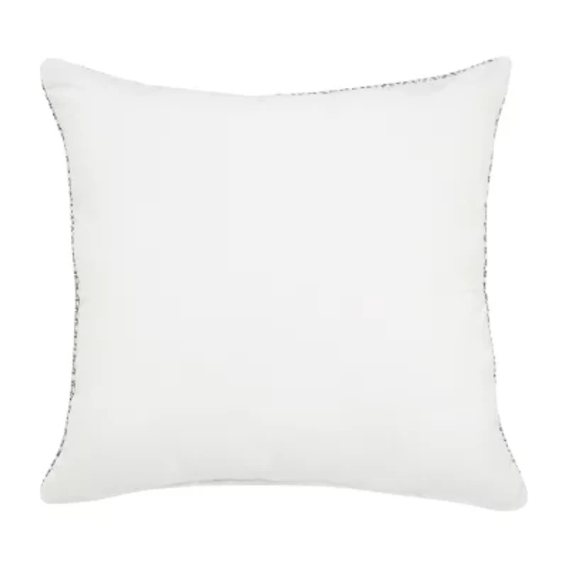LR Home Rile Geometric Square Throw Pillow