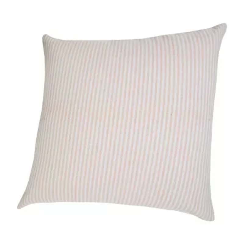 LR Home Amy Stripe Set Square Throw Pillow