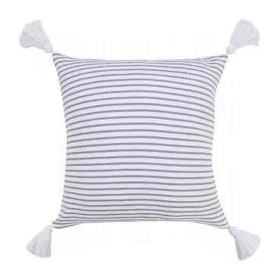 LR Home Finn Stripe Square Throw Pillow