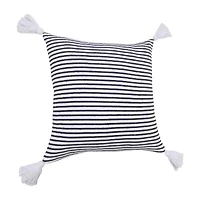 LR Home Finn Stripe Square Throw Pillow
