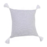 LR Home Finn Stripe Square Throw Pillow