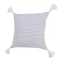 LR Home Finn Stripe Square Throw Pillow