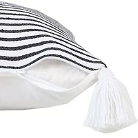 LR Home Finn Stripe Square Throw Pillow