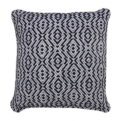 LR Home Riss Geometric Square Throw Pillow