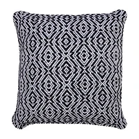 LR Home Riss Geometric Square Throw Pillow